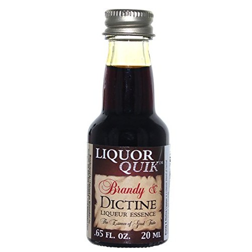 Liquor Quik Natural Brandy Essence, 20 Ml Brandy And Dictine Li