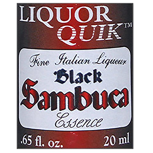 Liquor Quik Natural Liquor Essence 20 Ml Black Sambuca