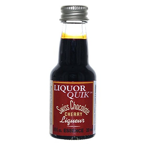 Liquor Quik Natural Liquor Essence, 20 Ml Swiss Chocolate Cherr