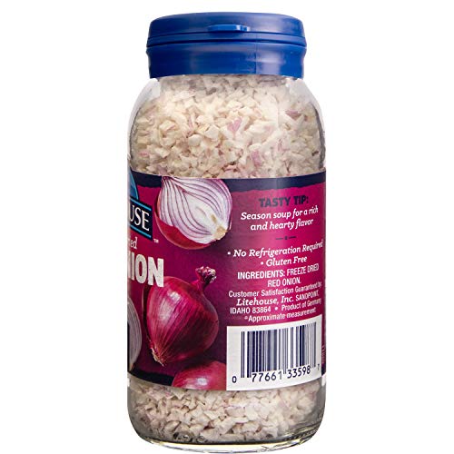 Litehouse Freeze Dried Red Onion, 0.60 Ounce