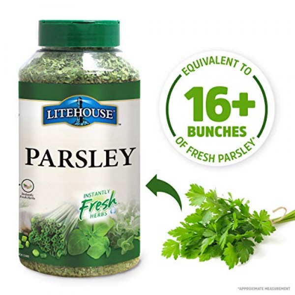 Litehouse Foodservice Freeze-Dried Parsley, 1.66 Ounce