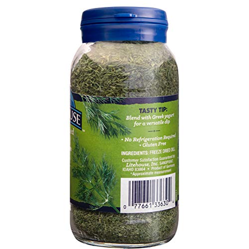 Litehouse Freeze Dried Dill, 0.35 Ounce