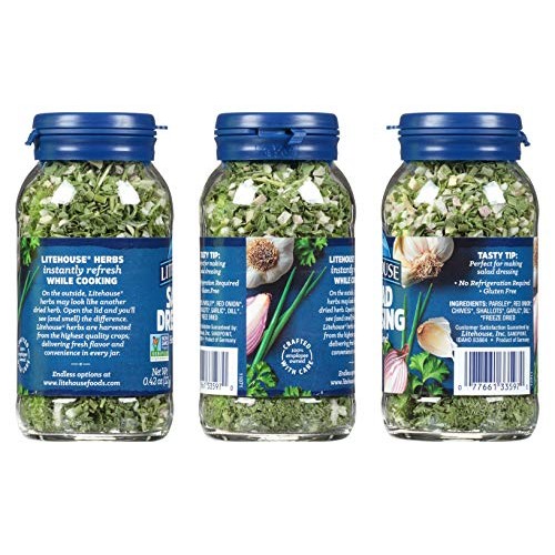 Litehouse Freeze-Dried Fiery Salad Bundle, Salad Dressing Blend