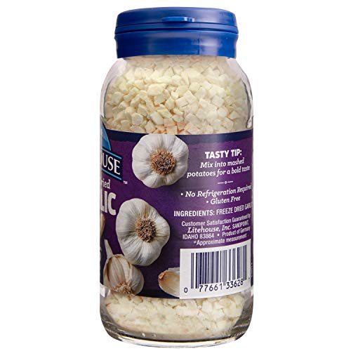 Litehouse Freeze Dried Garlic, 1.58 Ounce