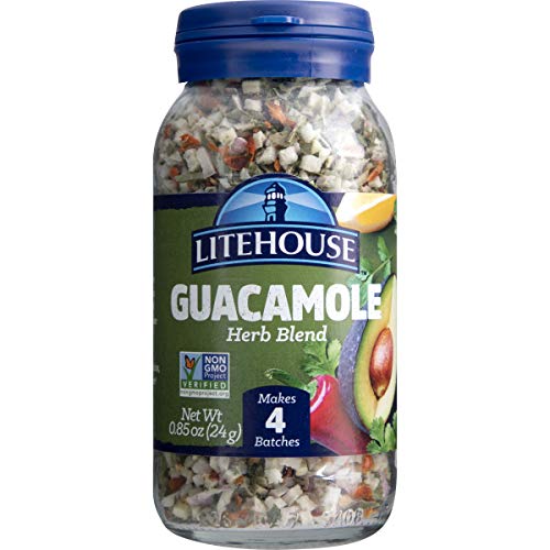 Litehouse Freeze Dried Guacamole Herb Blend, 0.85 Ounce, 6-Pack