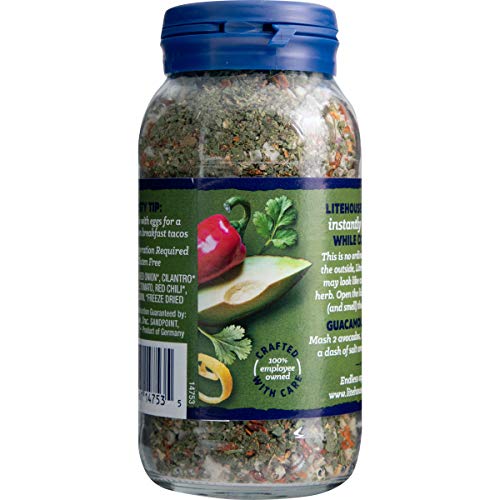 Litehouse Freeze Dried Guacamole Herb Blend, 0.85 Ounce, 6-Pack
