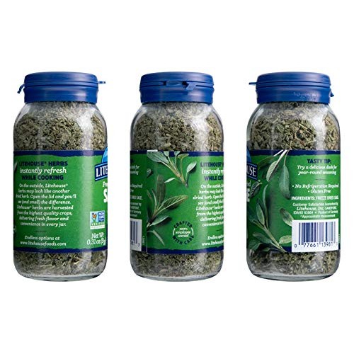 Litehouse Freeze-Dried Herbs Holiday Trio, Thyme, Sage, Poultry