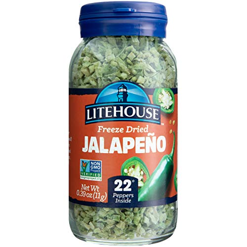 Litehouse Freeze Dried Jalapeno Herb, 0.39 Ounce, 6-Pack