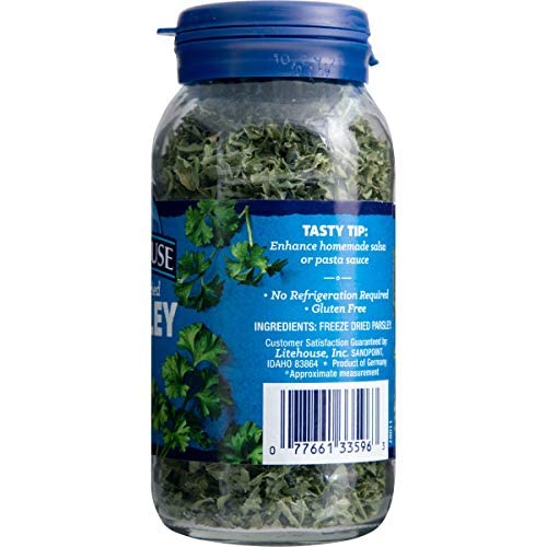 Litehouse Freeze Dried Parsley - Substitute For Fresh Parsley, J