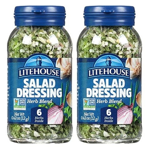 Litehouse Freeze Dried Salad Dressing Herb Blend, 0.42 Ounce, 2-