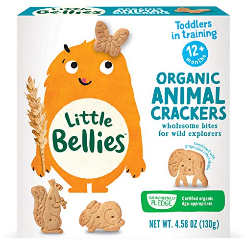 Little Bellies Organic Animal Crackers For 12+ Months, 4.58 Ounc Little Bellies Organic Animal Crackers For 12+ Months, 4.58 Ounc