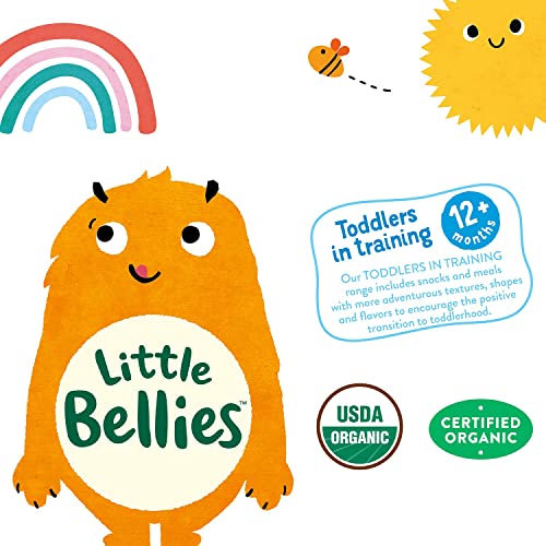 Little Bellies Organic Strawberry Pick-Me Sticks, Baby Snack, P...