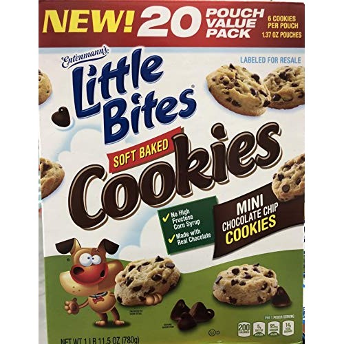 Entenmanns Little Bites Soft Baked Mini Chocolate Chip Cookies