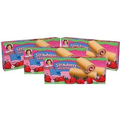Little Debbie Strawberry Shortcake Rolls - 4 Pack