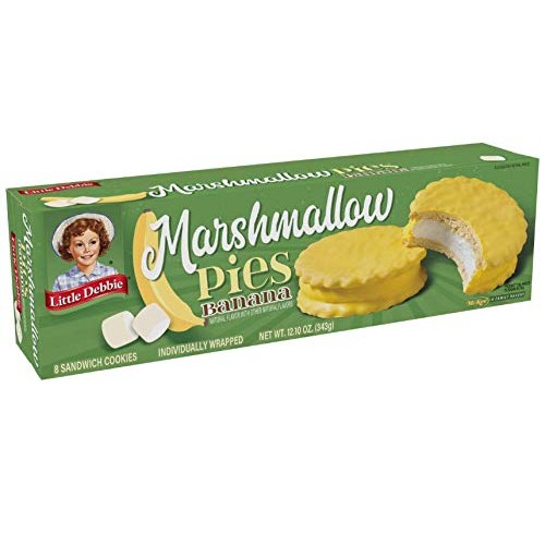 Little Debbie Banana Marshmallow Pies 2 Pack