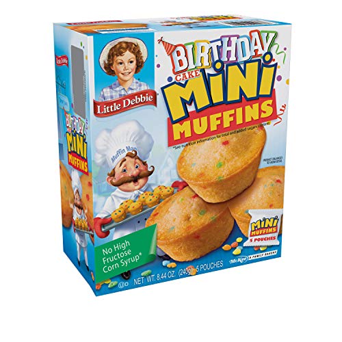Little Debbie Birthday Cake Mini Muffins, Birthday Cake-flavored...