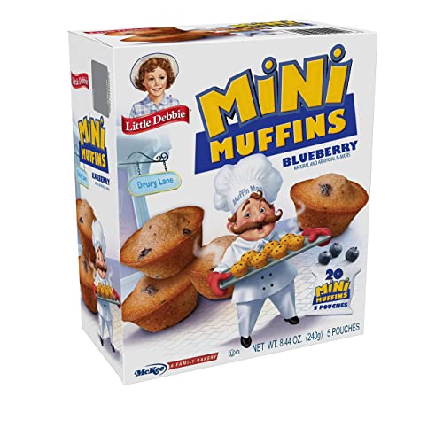 Little Debbie Mini Muffin Variety Bundle - 1 Box Each of Mini Br...