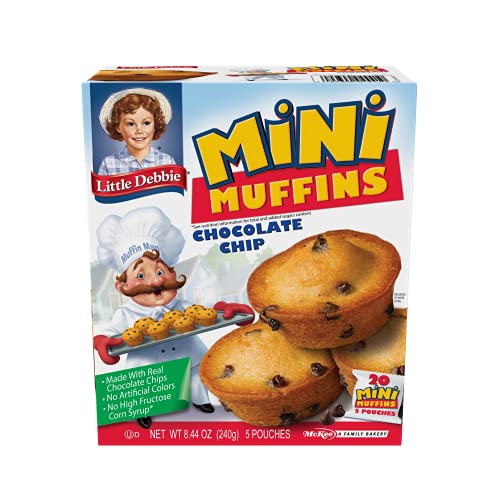 Little Debbie Mini Muffin Variety Pack, Birthday Cake, Blueberry...