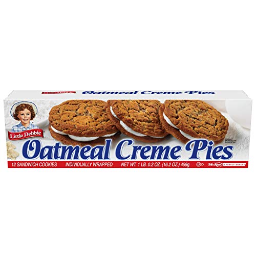 Little Debbie Oatmeal Creme Pies, 6 Boxes, 72 Individually Wrapp