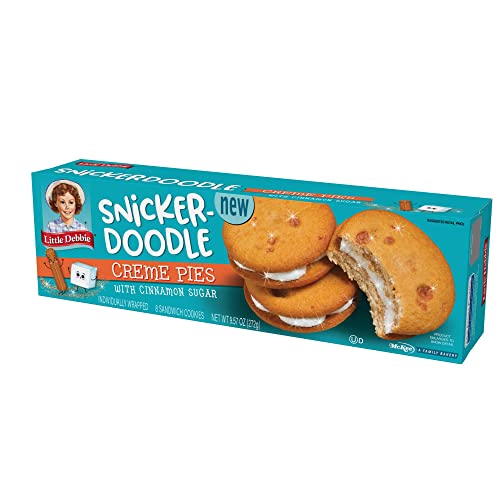 Little Debbie Snickerdoodle Creme Pies with Cinnamon Sugar - Pac...
