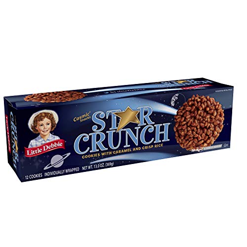 Little Debbie Star Crunch, 6 Boxes, 72 Individually Wrapped Cook