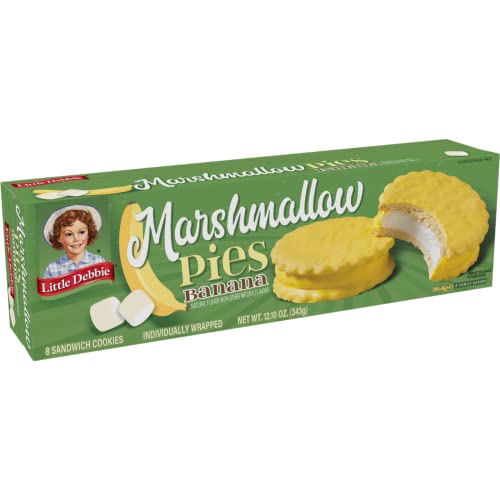 Little Debbie Banana Marshmallow Pies, 6 Boxes
