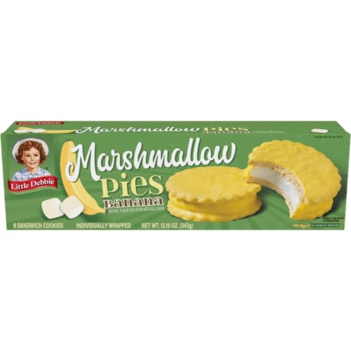 Little Debbie Banana Marshmallow Pies, 6 Boxes