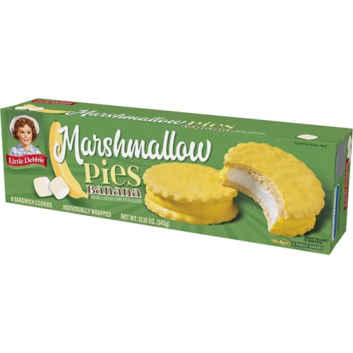 Little Debbie Banana Marshmallow Pies, 6 Boxes