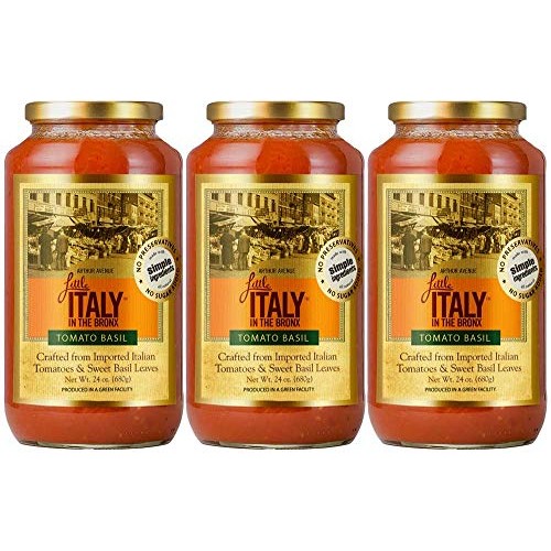 Little Italy Bronx Tomato Basil Sauce 24 Oz 3 Pack