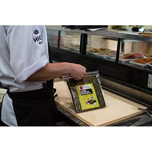 Little Jasmine Usda Organic Premium Grade Roasted Seaweed, 50-Fu