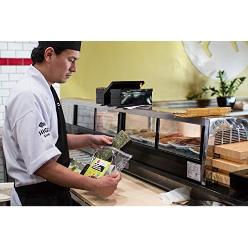 Little Jasmine Usda Organic Premium Grade Roasted Seaweed, 50-Fu