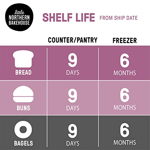 Little Northern Bakehouse Gluten Free Everything Bagels, Non-GMO...