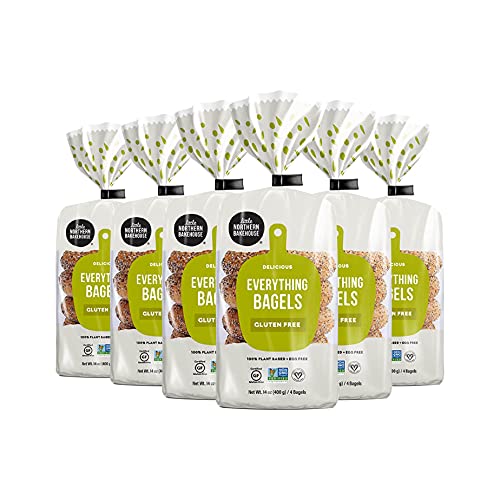 Little Northern Bakehouse Gluten Free Everything Bagels, Non-GMO...