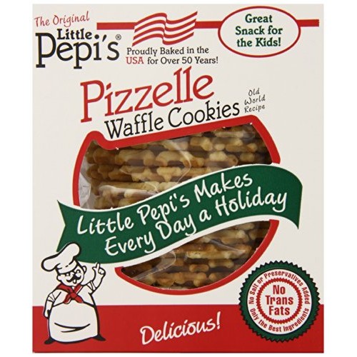 Little Pepis Pizzelles, Almond, 7 Ounce