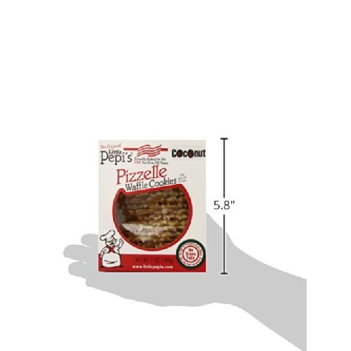 Little Pepis Pizzelles, Almond, 7 Ounce