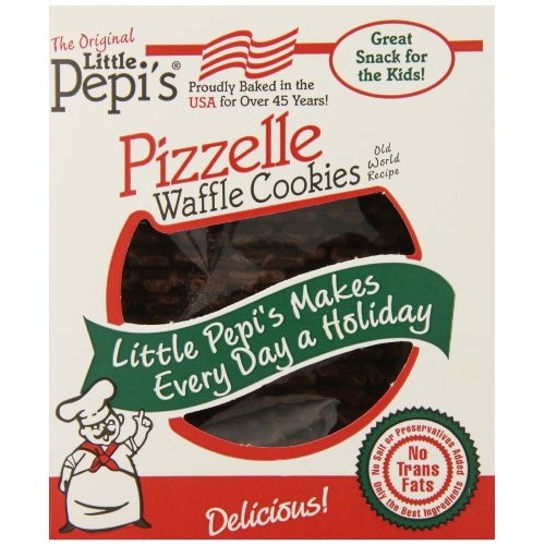 Little Pepis Pizzelles, Chocolate, 7 Ounce