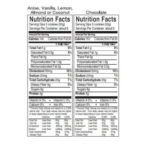 Little Pepis Pizzelles, Vanilla, 7 Ounce