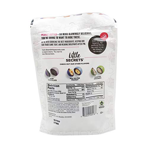 Little Secrets Candy Chocolate Dark Peanut Butter, 5 Oz