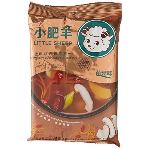 Little Sheep Soup Base Mushroom - Pack Of 3