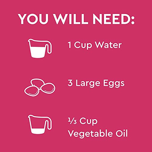 Red Velvet Cake Mix and Whipped Cream Cheese Frosting with 50 Cu...