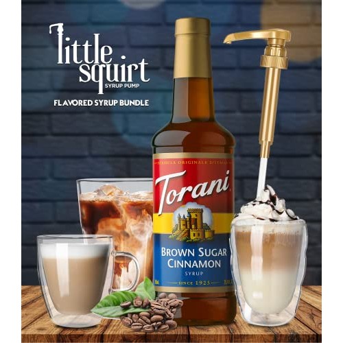 Brown Sugar Cinnamon Syrup for Coffee 25.4 Ounces Coffee Flavori...