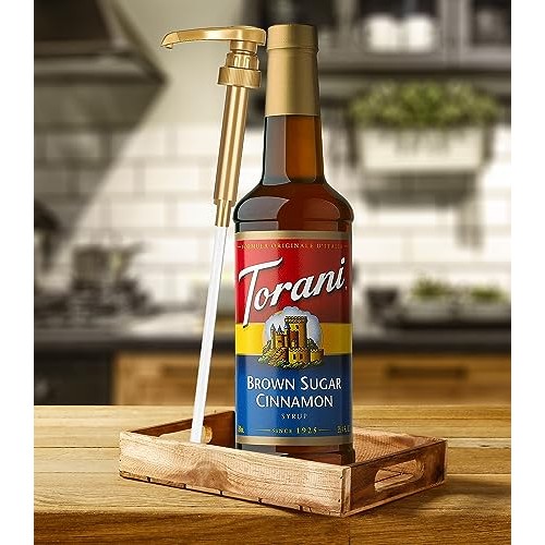 Brown Sugar Cinnamon Syrup for Coffee 25.4 Ounces Coffee Flavori...