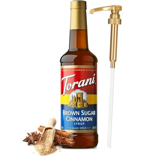 Brown Sugar Cinnamon Syrup for Coffee 25.4 Ounces Coffee Flavori...