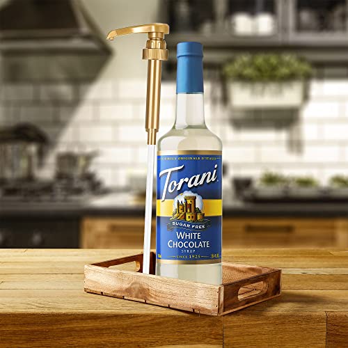 Little Squirt Syrup Pump, Compatible with Torani Sugar Free Whit...