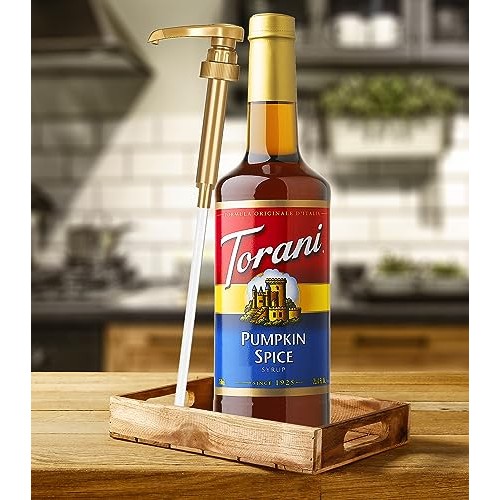 Pumpkin Spice Syrup for Coffee 25.4 Ounces | Torani Pumpkin Spic...
