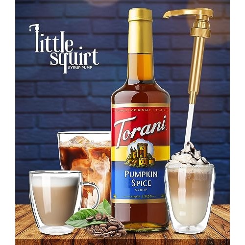 Pumpkin Spice Syrup for Coffee 25.4 Ounces | Torani Pumpkin Spic...
