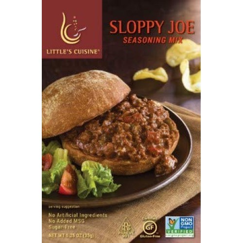 Littles Cuisine Sloppy Joe Seasoning Mix | Non-Gmo, Sugar-Free,