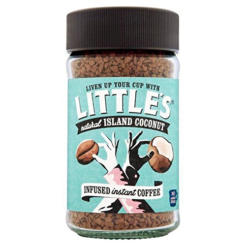 Littles Island Coconut Flavour Infused Instant Coffee - 50G 0.