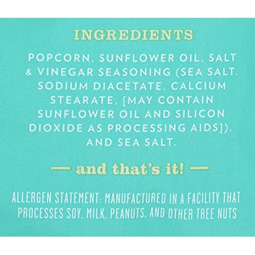 Live Love Pop, Popcorn Salt And Vinegar, 4.4 Oz