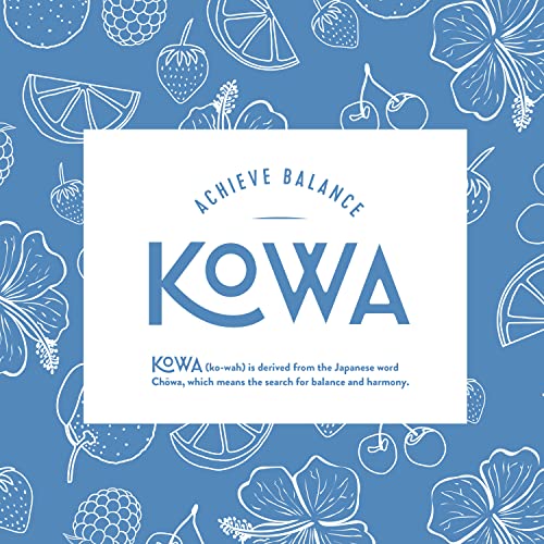 Kowa Mood Boost Sparkling Water Drink, Sugar Free Seltzer, Varie...
